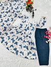 NOC 503 Faux Georgette Kids Wear Girls Readymade Suits Wholesale Price In Surat